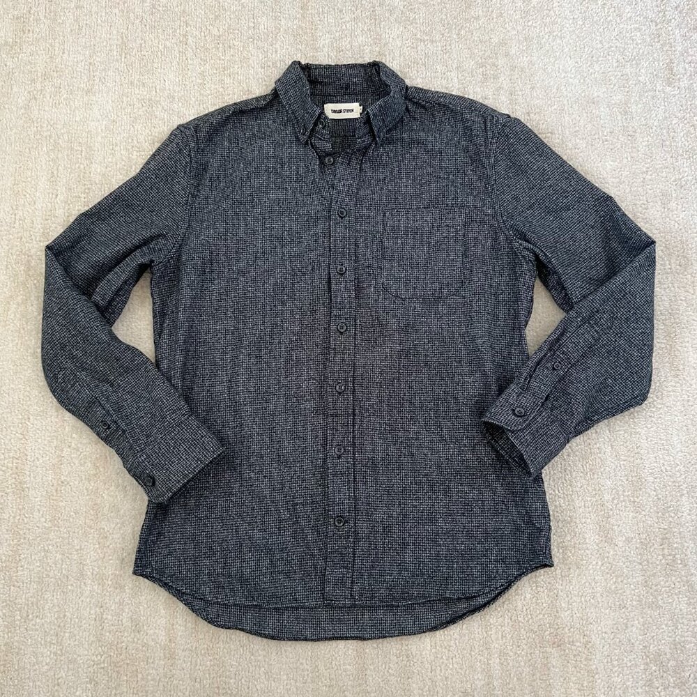 Taylor Stitch Cotton Plaid Long Sleeve Button Down Shirt 40 / M